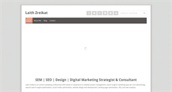 Desktop Screenshot of laithzreikat.com